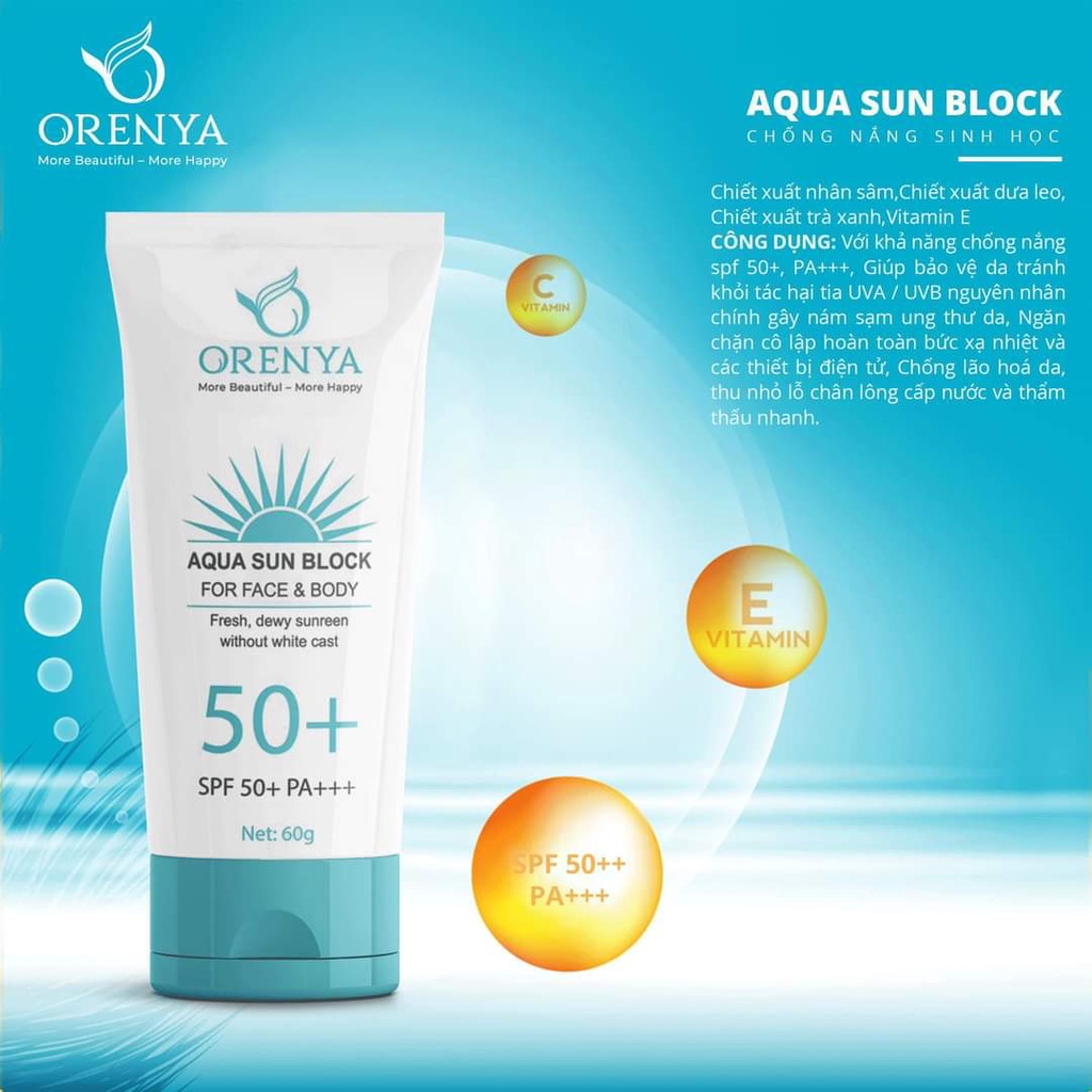 Kem Chống Nắng Sinh Học – Aqua Sun Block