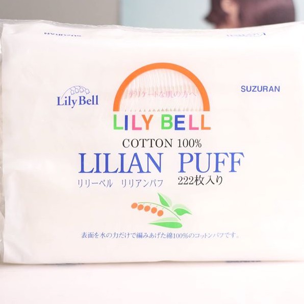 Bông Tẩy Trang Lily Bell Lilian Puff Cotton (222 miếng) | BigBuy360 - bigbuy360.vn