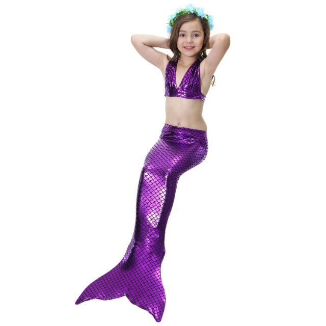 Johnifashion Bộ đồ bơi nàng tiên cá Ariel cho bé yêu