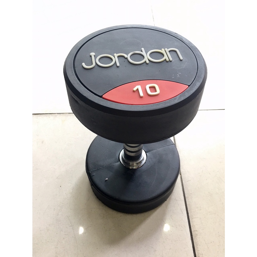 Tạ tay cao su Jordan 10kg cao cấp (1 cục)