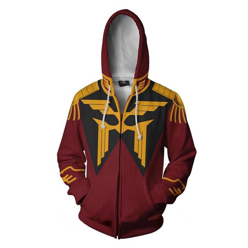 Áo khoác nỉ anime Char Aznable | BigBuy360 - bigbuy360.vn