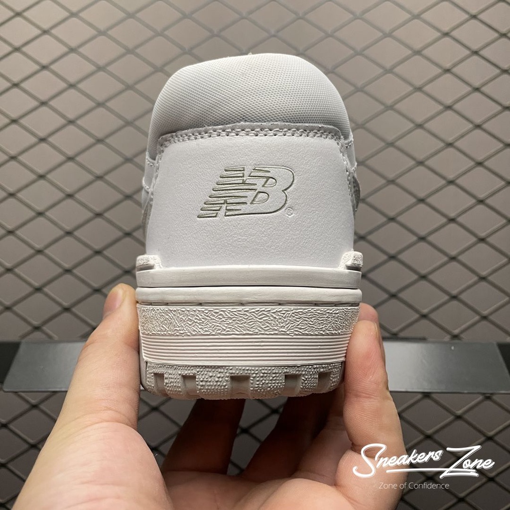 Giày Thể Thao NB 550 Full White Màu Trắng Sneakers World