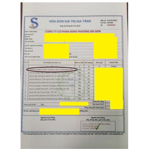 Viên uống Bổ Mắt Trunature Vision Complex Lutein & Zeaxanthin 140 viên của Mỹ