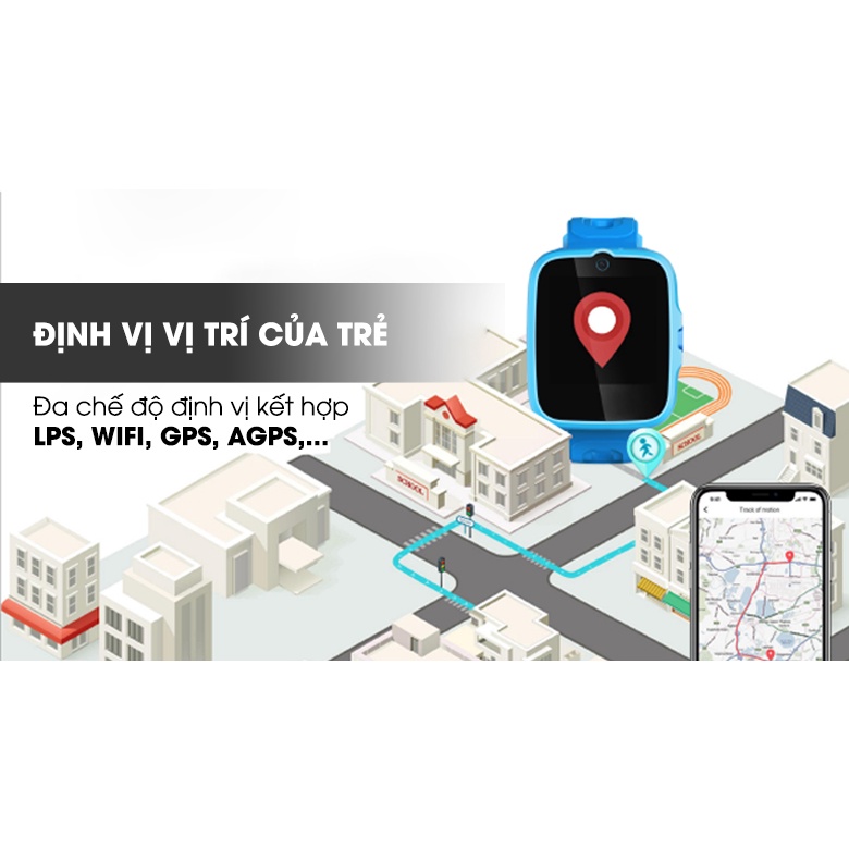 Đồng hồ định vị trẻ em Masstel Super Hero 4G