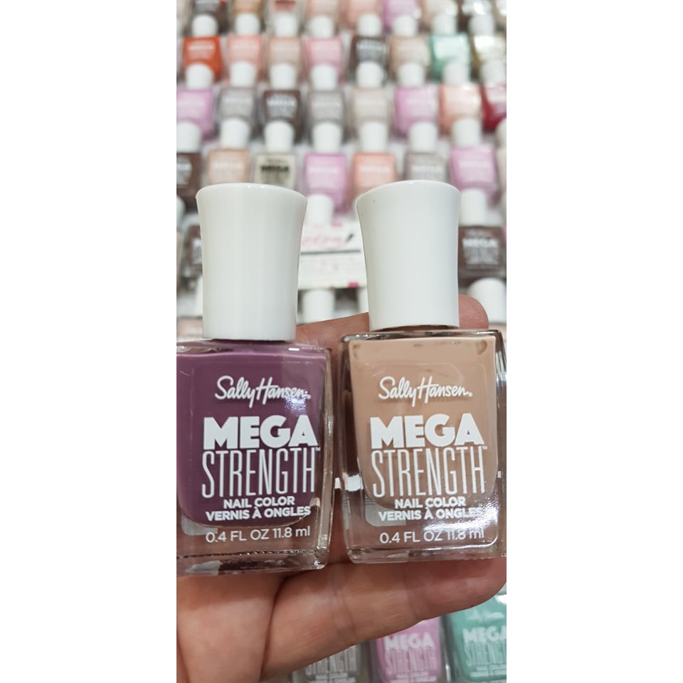 【Made In USA】Sơn móng tay Sally Hansen Mega Strength - Nail Polish | Chăm sóc móng