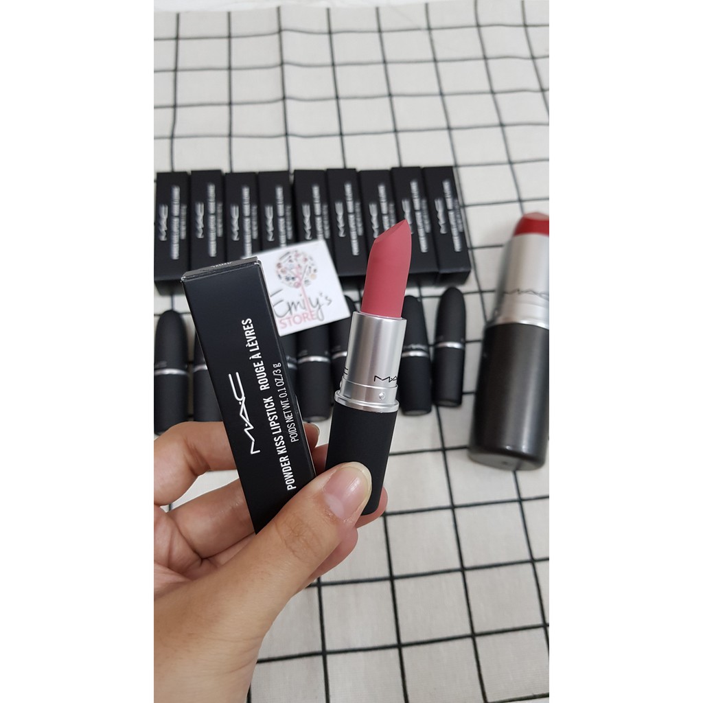 Son lì dòng mới MAC Powder Kiss Lipstick | BigBuy360 - bigbuy360.vn