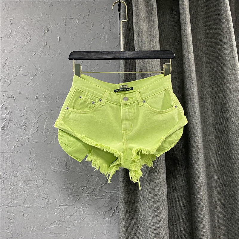 Quần short jean nữ