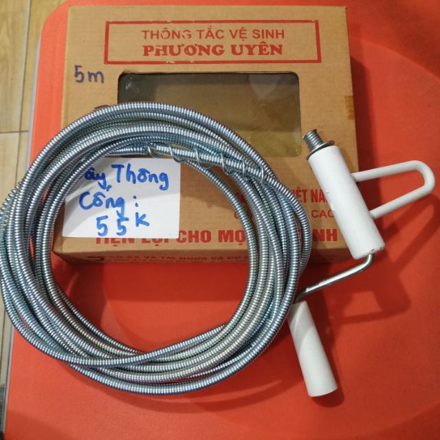 Dây Thông Vệ Sinh, Thông Cống Chính Hãng Phương Uyên đủ size 3 mét.5 mét.7 mét.10 mét