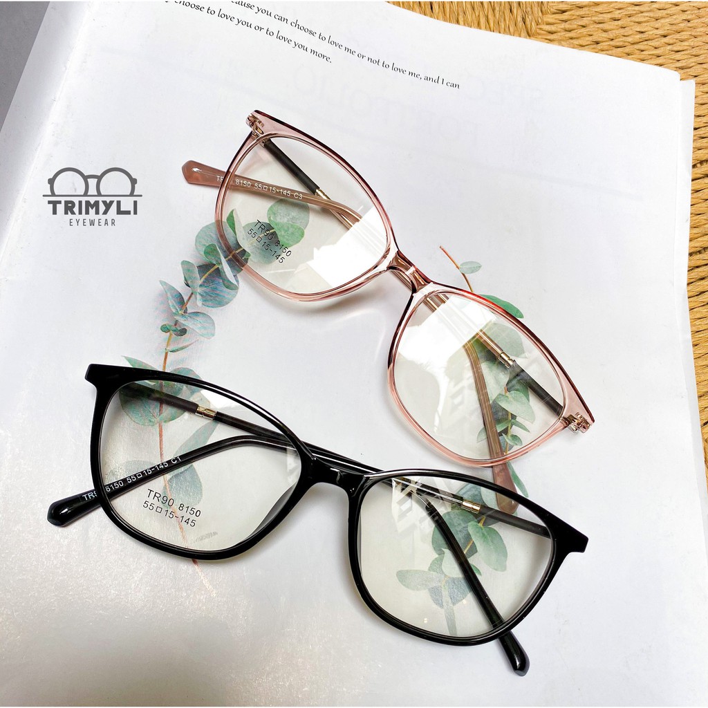 Gọng kính cận/giả cận Trimyli Eyewear mắt tròn 8150 nhiều màu sắc lựa chọn cho cả nam và nữ 💖