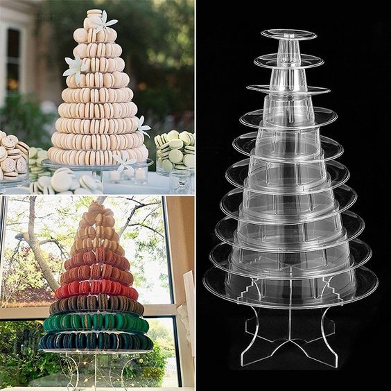 THÁP MACARON 10 TẦNG