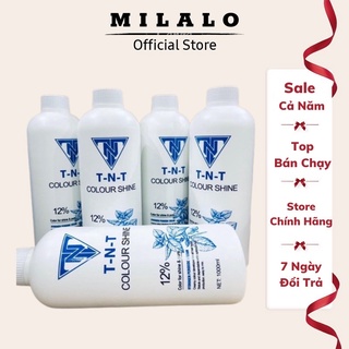Oxy trợ nhuộm tnt hương bạc hà chống xót da đầu chai 1000ml-milalo