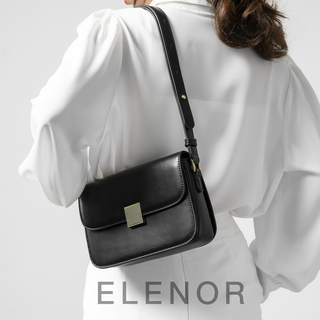 Túi Xách Đeo Chéo Kẹp Nách Nữ ELENOR Dáng Classic Đẹp Trẻ Trung Hàn Quốc Da Cao Cấp TC84