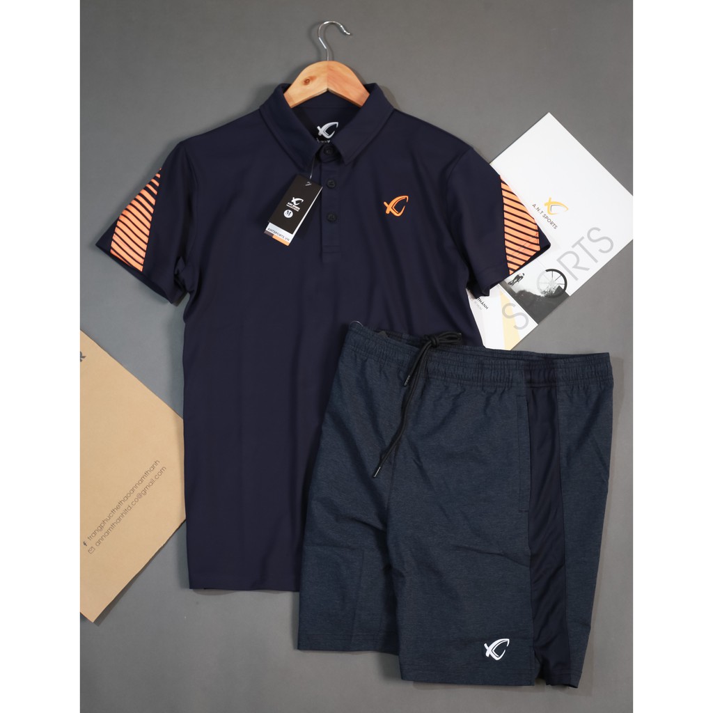 Bộ tennis A.N.T - Bộ quần áo thể thao nam tennis, cầu lông A.N.T