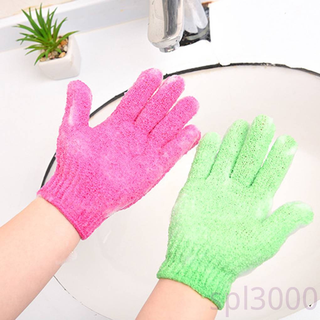 (Hàng Mới Về) Găng Tay Tắm Tẩy Tế Bào Chết Chống Trượt Dưỡng Ẩm Cho Da