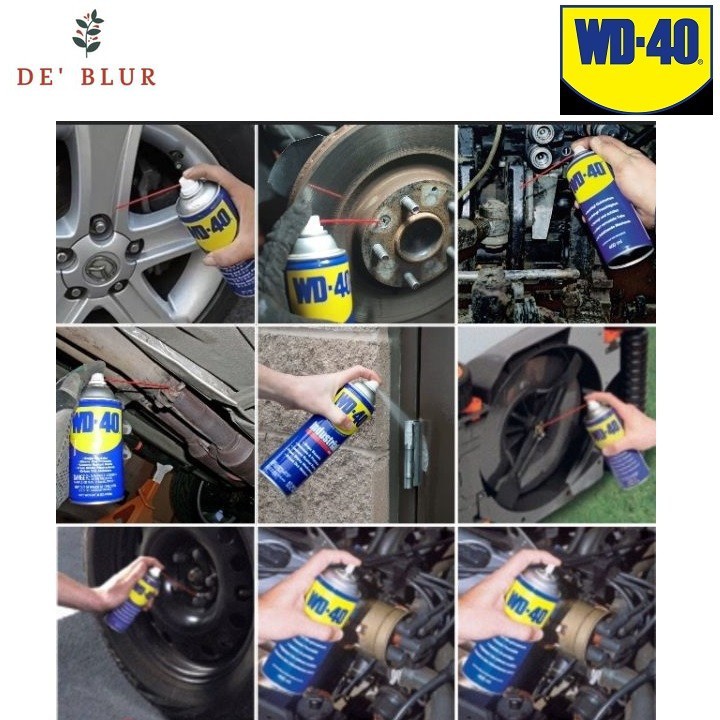 [DÙNG NHIỀU] Chai xịt Bôi trơn Làm sạch Thẩm thấu Chống ẩm WD-40 Multi-Use Product 70ml / 191ml / 300ml / 412ml