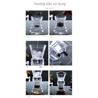 Bộ pha cà phê cafe cold brew pha cà phê lạnh cafe đá cà phê