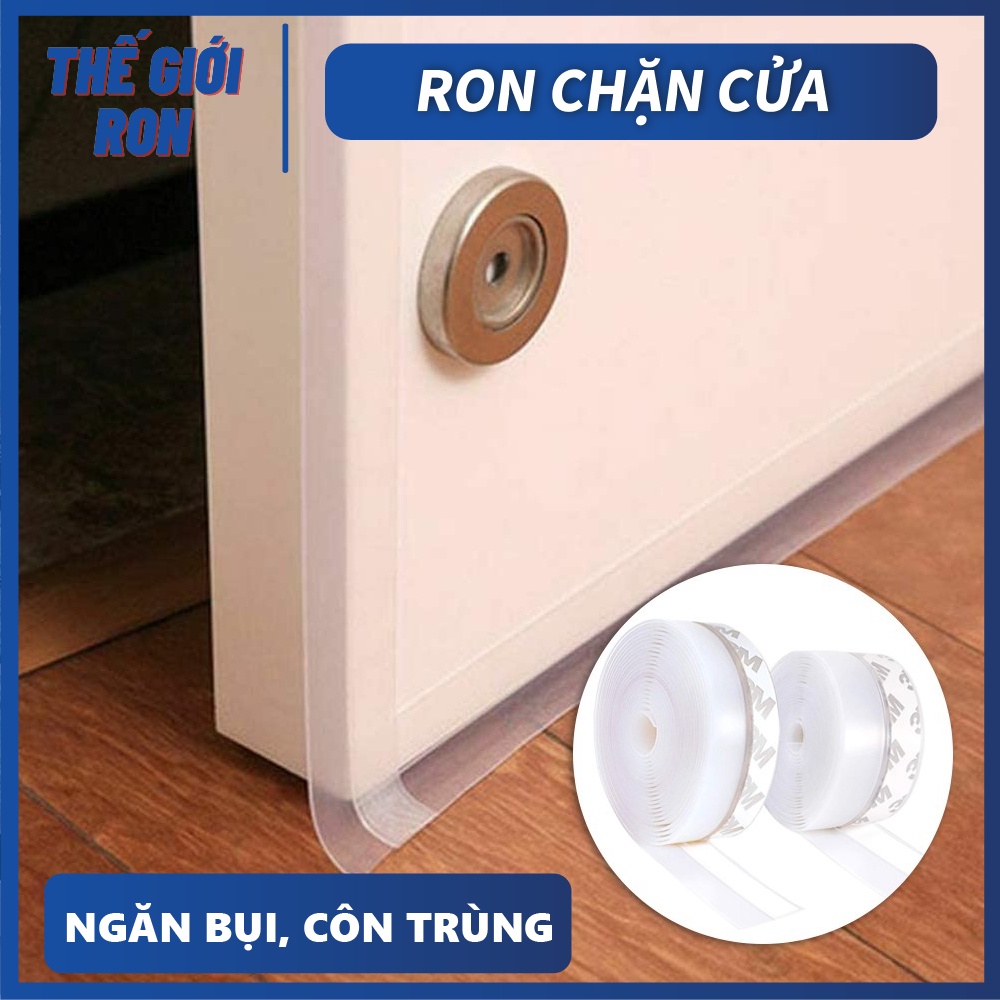 Ron Chặn Khe Cửa Ngăn Bụi, Thanh Dán Miếng Chặn Cửa Toilet, Chống Côn Trùng 25 35 45mm