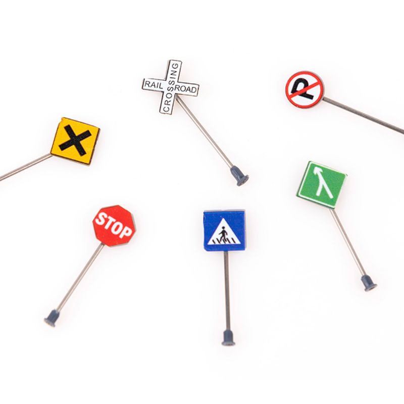 Bộ Đồ Chơi Biển Báo Giao Thông Có Đèn Led Dành Cho Trẻ Em