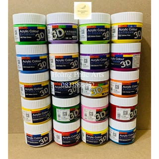 Màu acrylic 3D 100ml