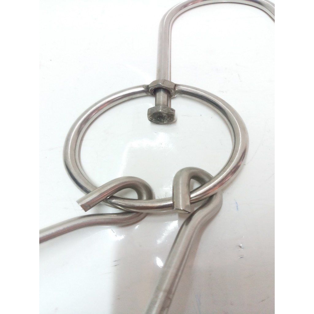 COMBO 5 MÓC THỊT INOX DÀY 7LY SIZE TRUNG.