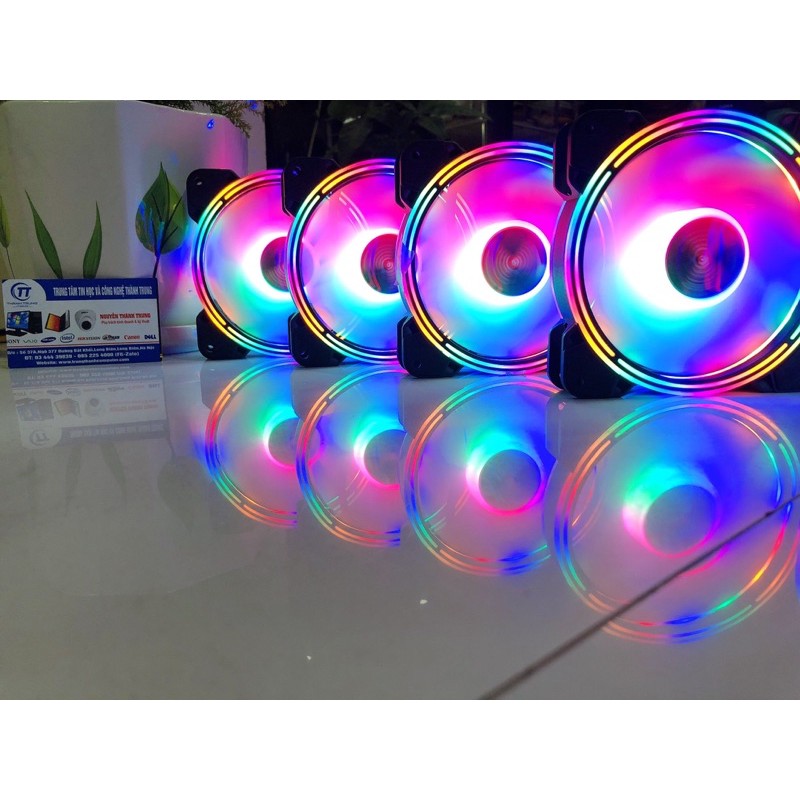 Quạt tản nhiệt Fan Led K2 RGB Coolmoon  -  Không Cần Hub