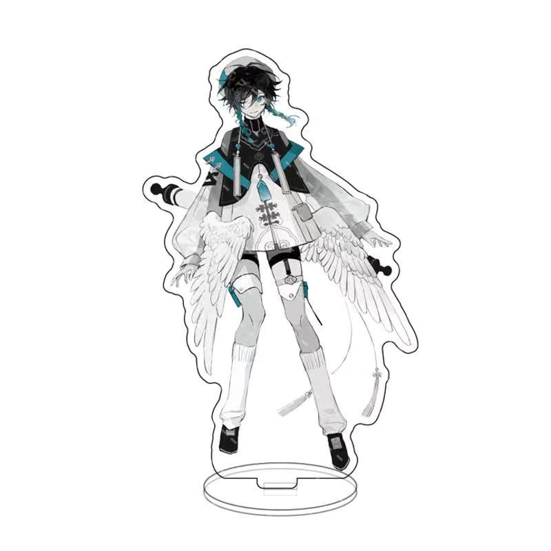 Standee GENSHIN IMPACT tượng acrylic anime mica chibi trang trí mô hình