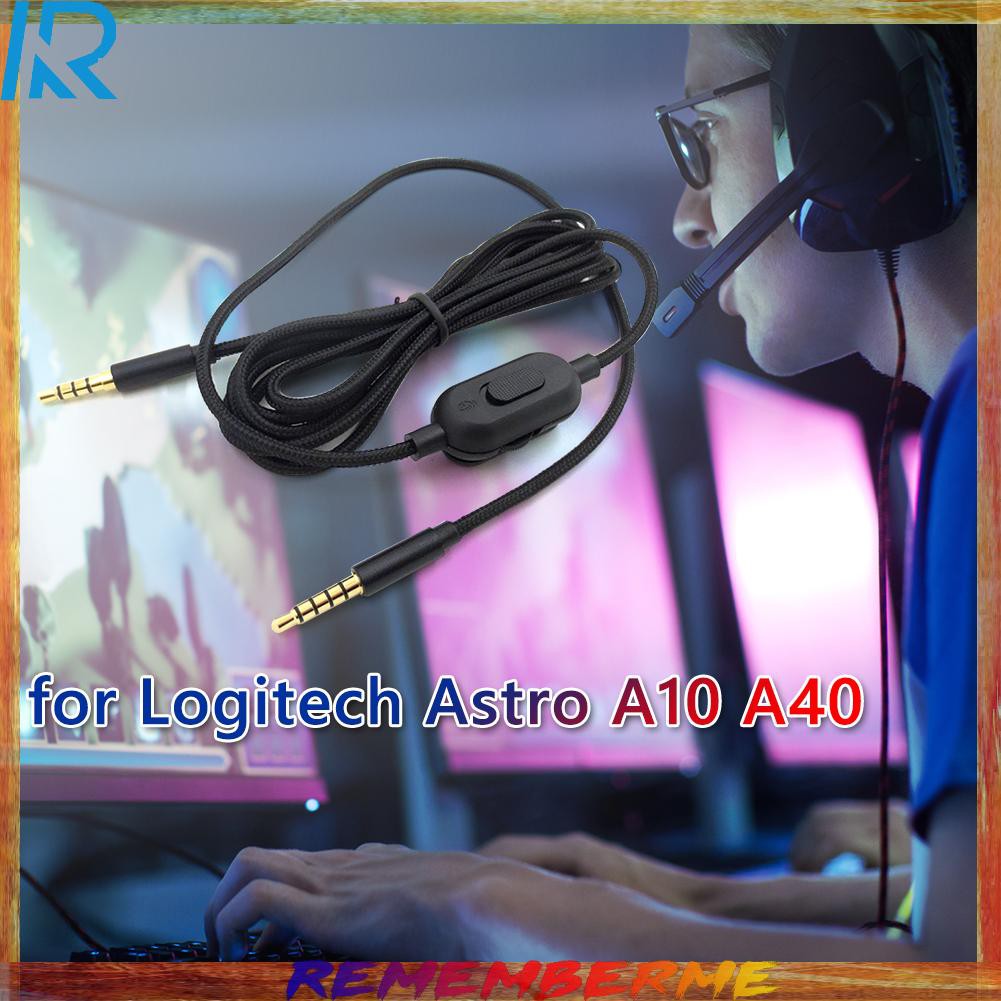 Dây Cáp Tai Nghe Thay Thế 2m 3.5mm Cho Logitech Astro A10 A40 A30 | WebRaoVat - webraovat.net.vn