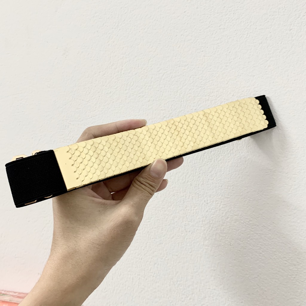 Đai váy vảy cá bản 3cm mới