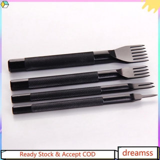 Dụng Cụ Đục Lỗ Đồ Da 4 Kích Thước 4mm