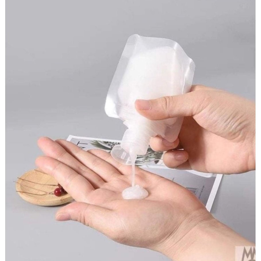 Túi Chiết Mỹ Phẩm, Dầu Gội, Dầu Xả, Sữa Tắm Có Thể Tái Sử Dụng, Tiện Ích Khi Đi Du Lịch