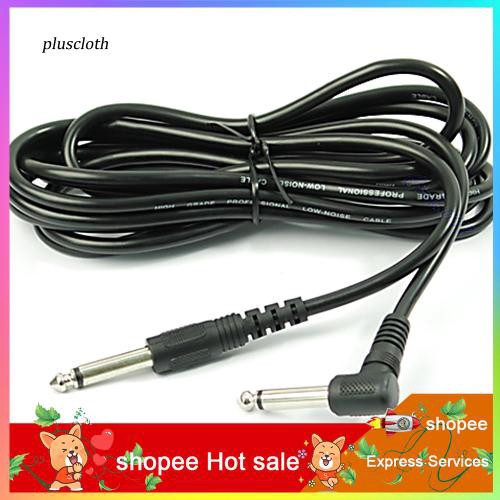 ★★★1 Dây Cáp Amply Khuếch Đại Âm Thanh Cho Đàn Guitar Điện 10ft 3m 90 Độ