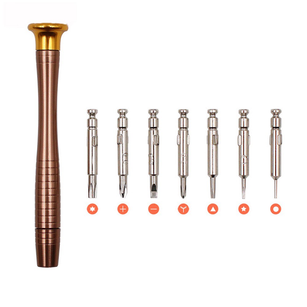 Bộ tua vít mini đầu lục giác từ tính chính xác đa năng 25 trong 1 dùng sửa chữa điện thoại/ máy tính bảng