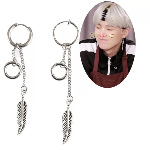 Khuyên tai Suga BTS (1 chiếc)