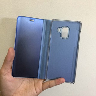 Bao Da Tráng Gương Samsung A8, A8 Plus