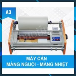 MÁY CÁN MÀNG NGUỘI CHUYÊN DỤNG(KHỔ A3) CHƯA BAO GỒM CUỘN MÀNG