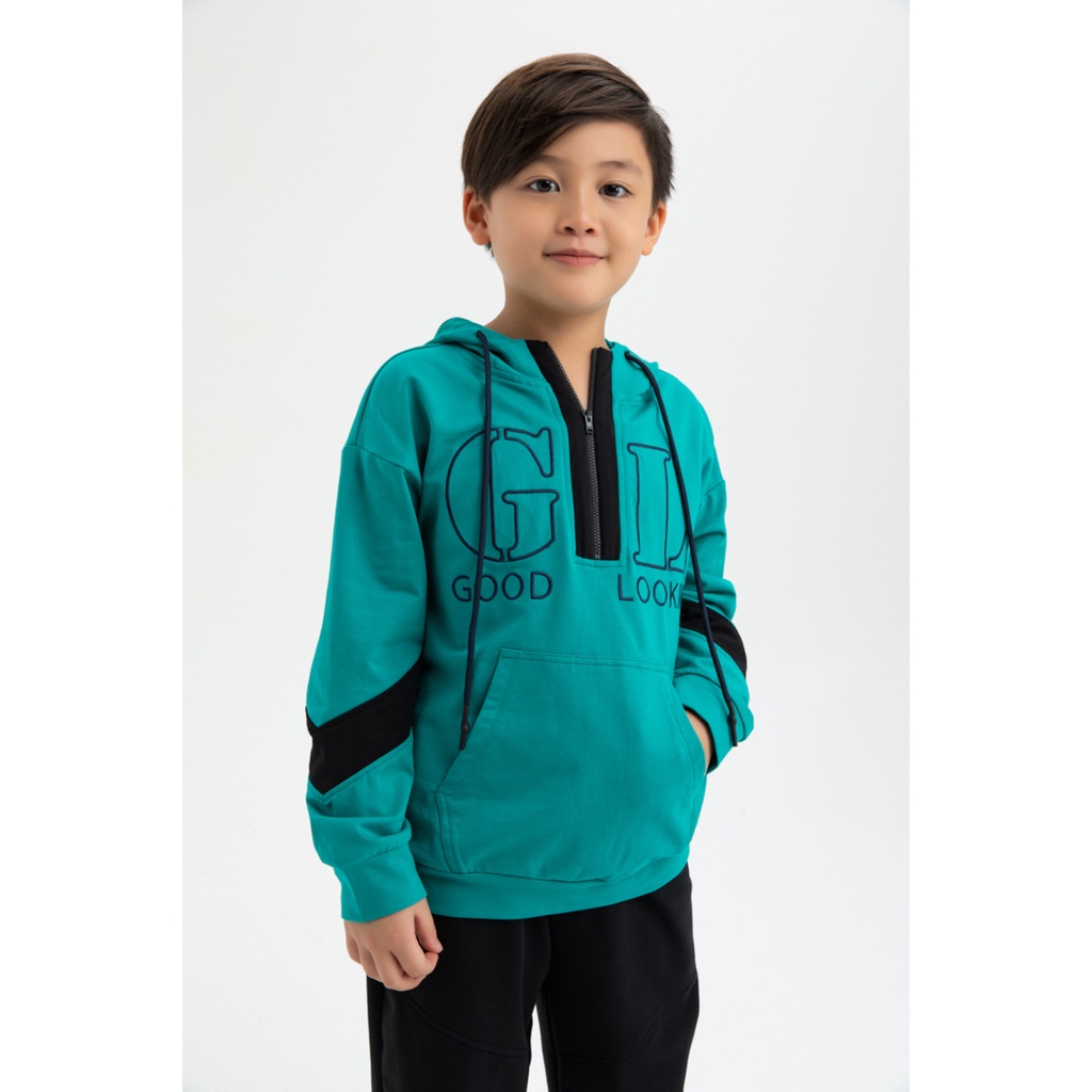 Áo thun Good Looking bé trai IVY moda MS 58K1103