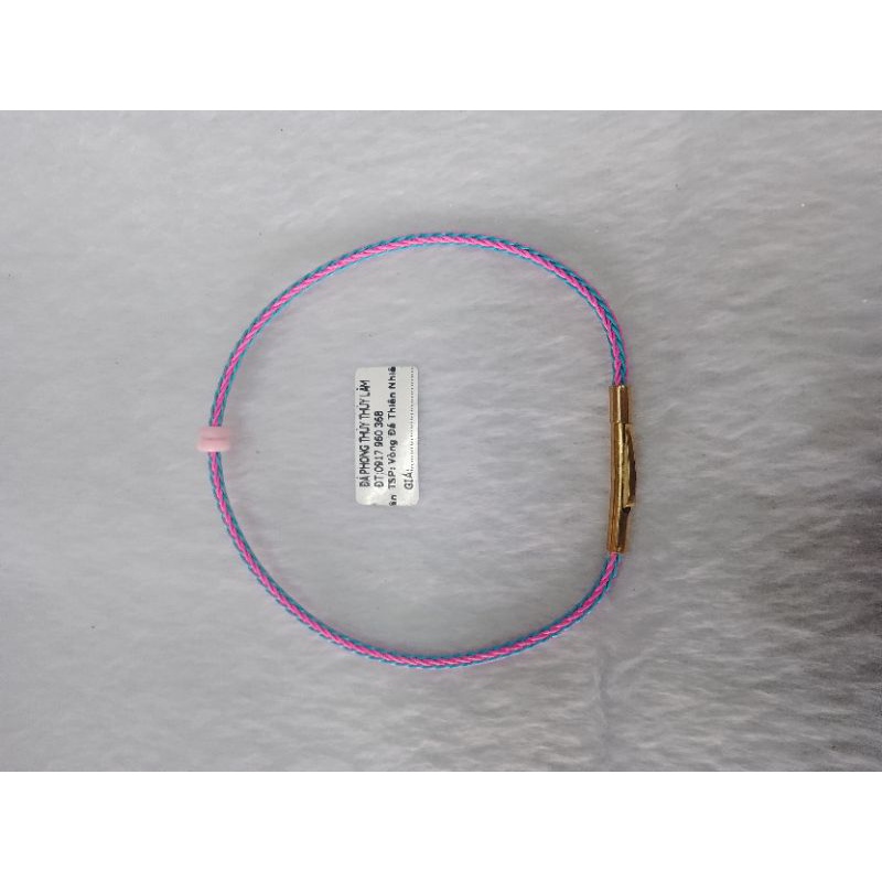 Vòng tay khóa bấm hàn quốc cao cấp dây cáp 2mm làm vòng đẹp