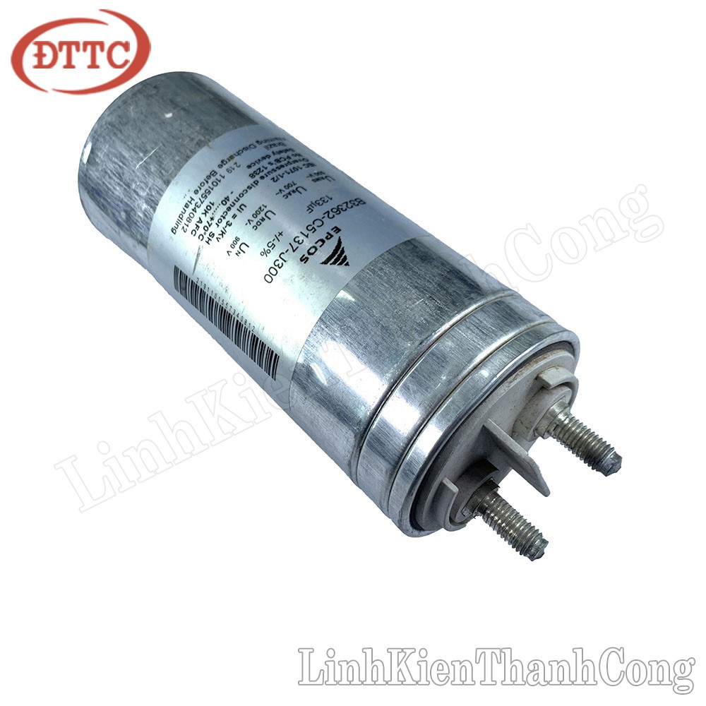 Tụ EPCOS 133uF 850V Tháo Máy (B32362-C5137-J300)