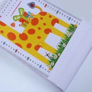 Decal dán tường thước đo chiều cao cho bé