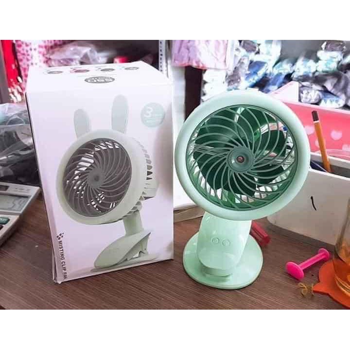QUẠT KẸP PHUN SƯƠNG CLIP FAN