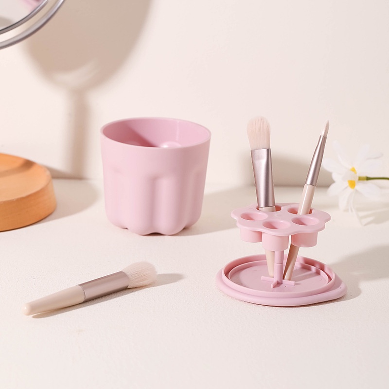 Giá Đỡ Phơi Khô Cọ Trang Điểm Tiện Lợi Dành Cho Nữ