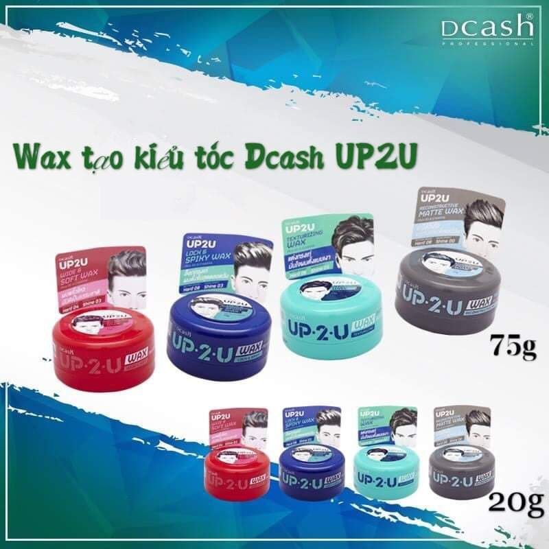 WAX UP. 2.U tạo kiểu ưng ý dành cho tóc nam