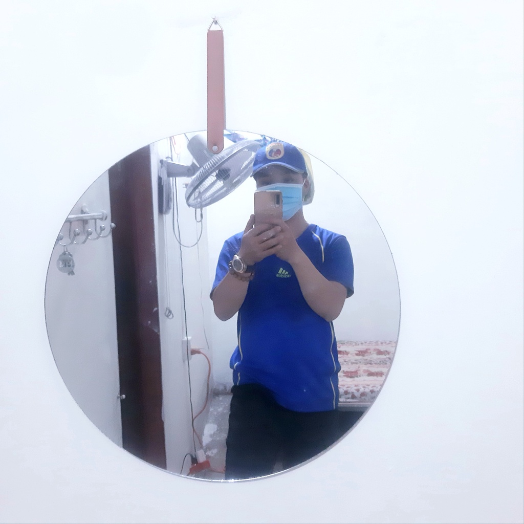 Gương Tràn viền, gương tròn trang trí decor tràn viền size D40 50