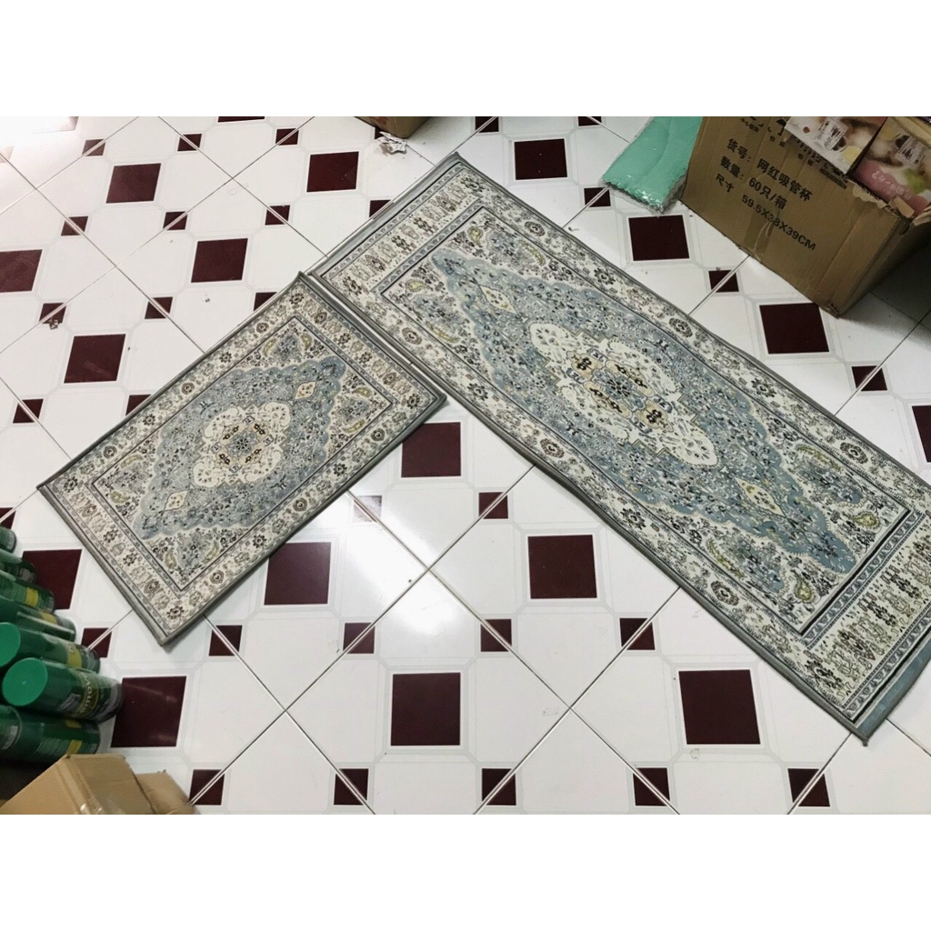 Combo 2 tấm thảm trải sàn nhà bếp chống thấm nước