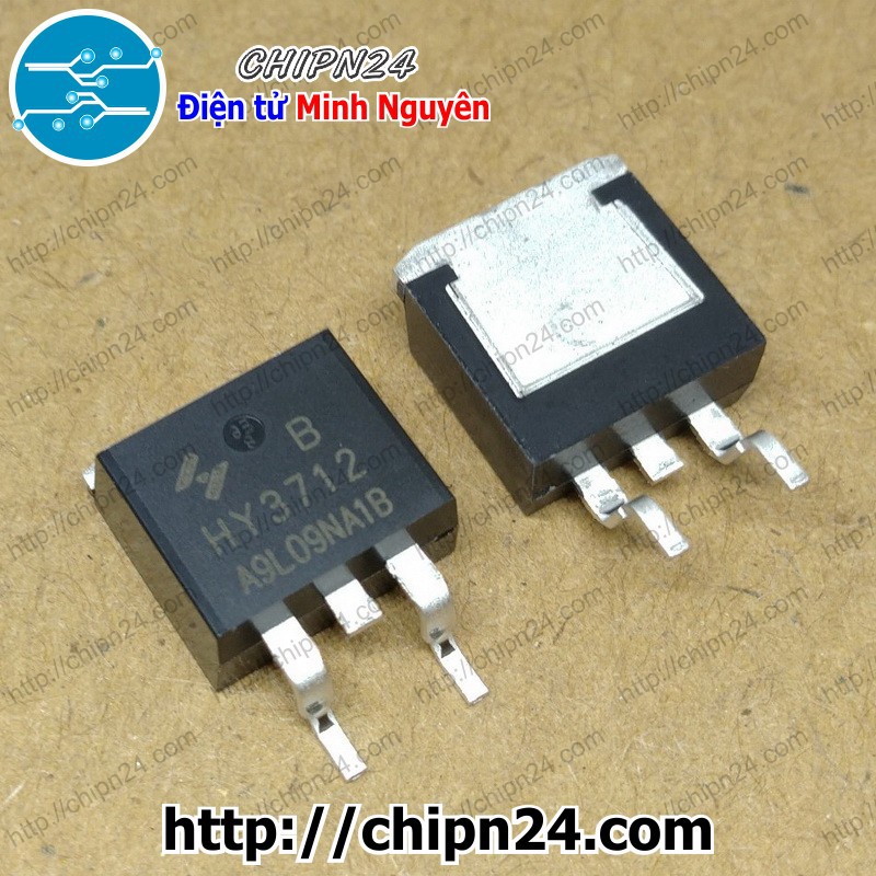 [1 CON] (SOP) Mosfet Dán HY3712 TO-263 170A 125V Kênh N (SMD Dán) (3712)