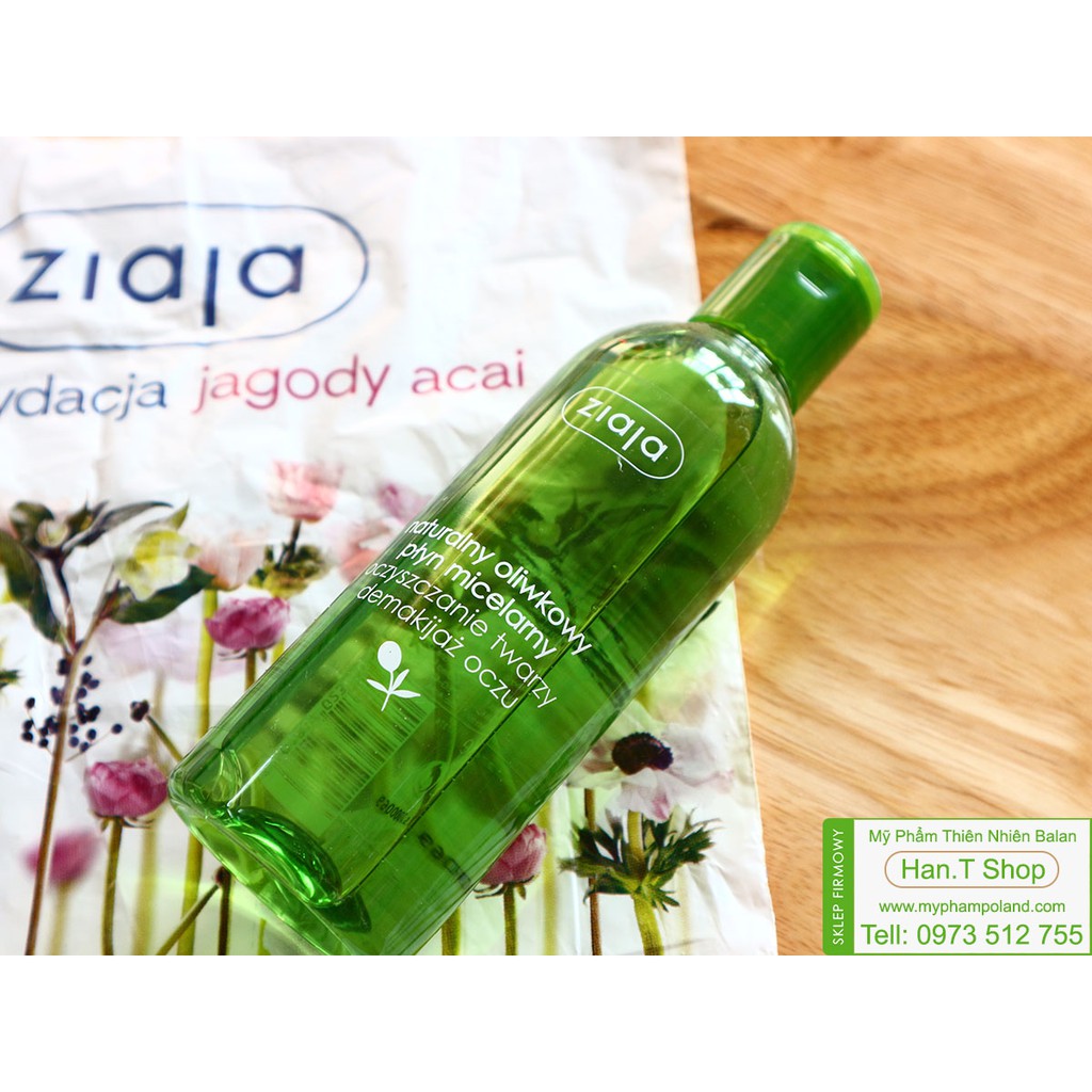 Nước tẩy trang Olive Ziaja làm mịn và dưỡng da hiệu quả.
