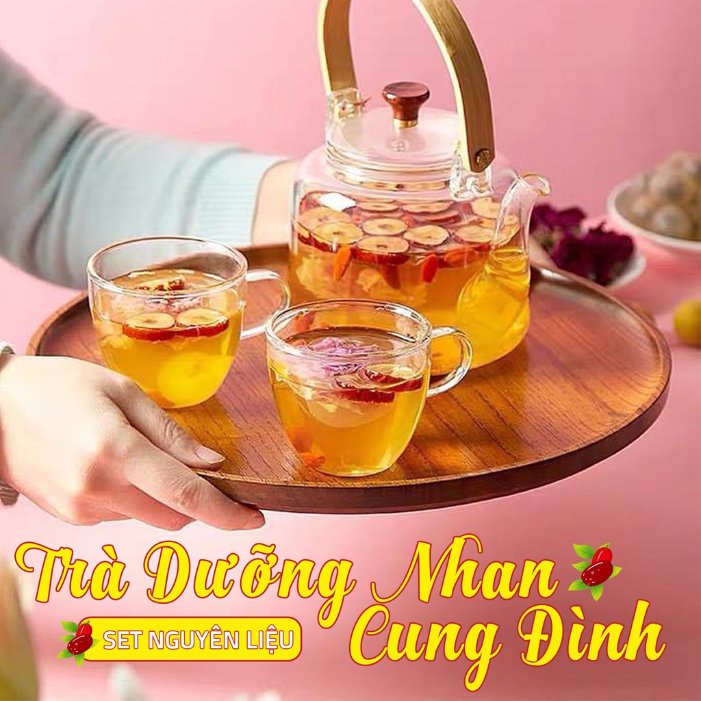 [Mã 267FMCGSALE giảm 8% đơn 500K] TRÀ DƯỠNG NHAN CUNG ĐÌNH thanh lọc cơ thể, đẹp da, dễ ngủ, giữ dáng | BigBuy360 - bigbuy360.vn