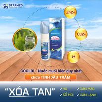 Xịt Muối Biển COOLBI Làm Sạch Và Giảm Nghẹt Mũi