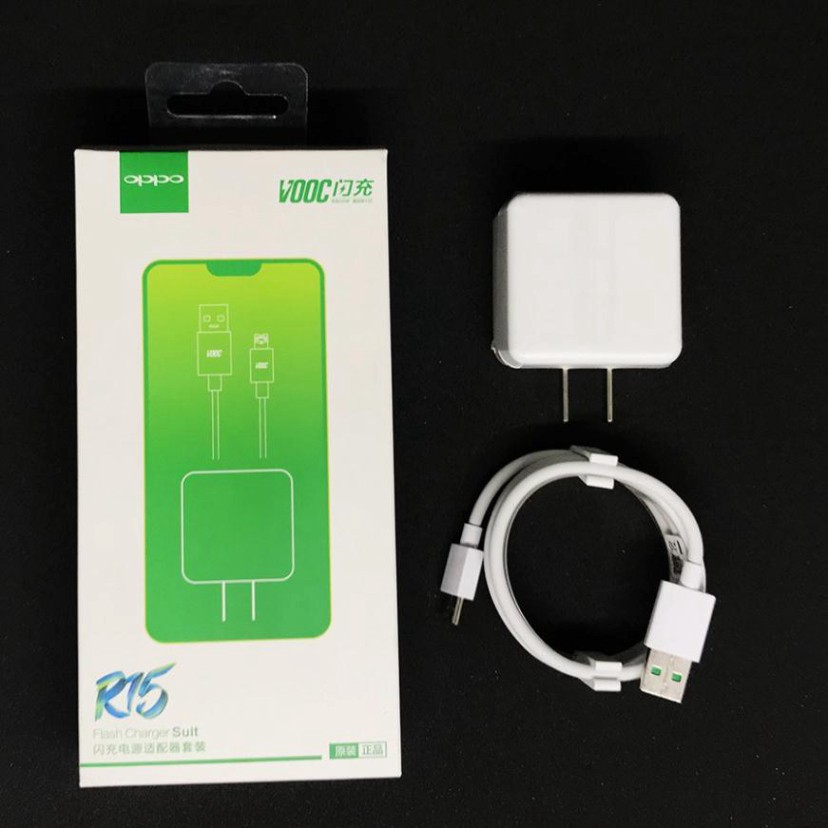 ⚡ CỔNG MICRO DẸP ⚡ Bộ Sạc OPPO R15  |Cáp: Type C – VOOC dài 1M | Tốc độ sạc nhanh hơn 20 phút so với sạc 2.0|