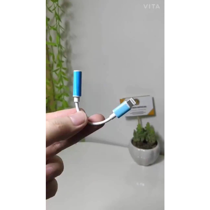 Cáp chuyển đổi sang Jack 3.5 mm, jack chuyển đổi tai nghe có mic